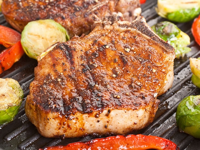 bbq marinated pork chops